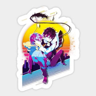 Shima Renzō and Rin Okumura Sticker